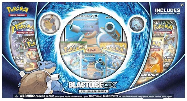 Pokemon Blastoise GX Premium Collection