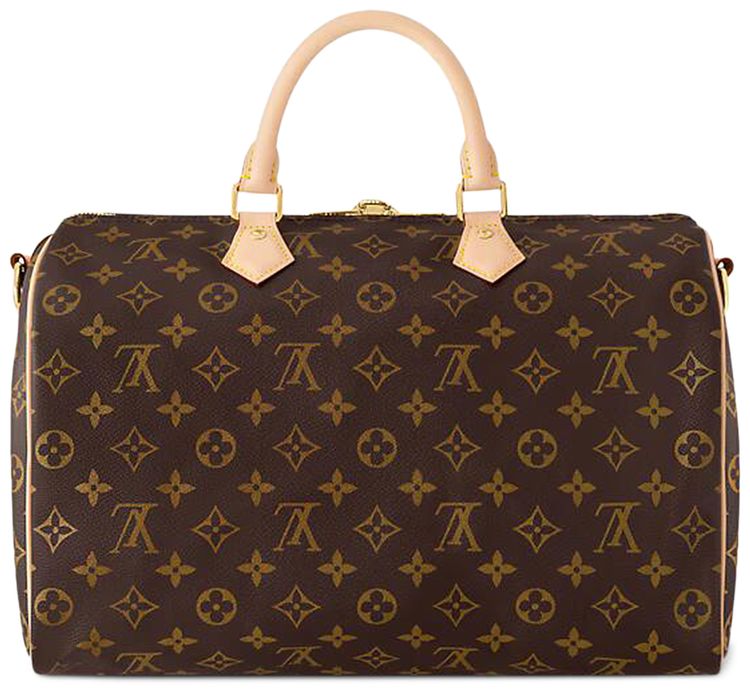 Louis Vuitton Speedy BandoulieRe 35 Brown Monogram Canvas