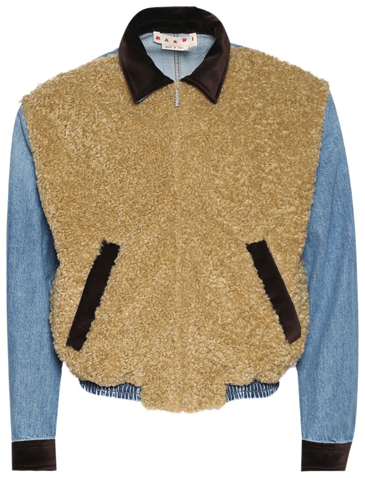 Marni Jacket Deep Blue