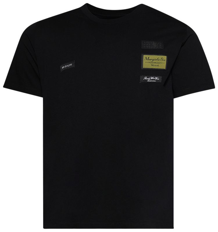 MM6 Maison Margiela T Shirt Black