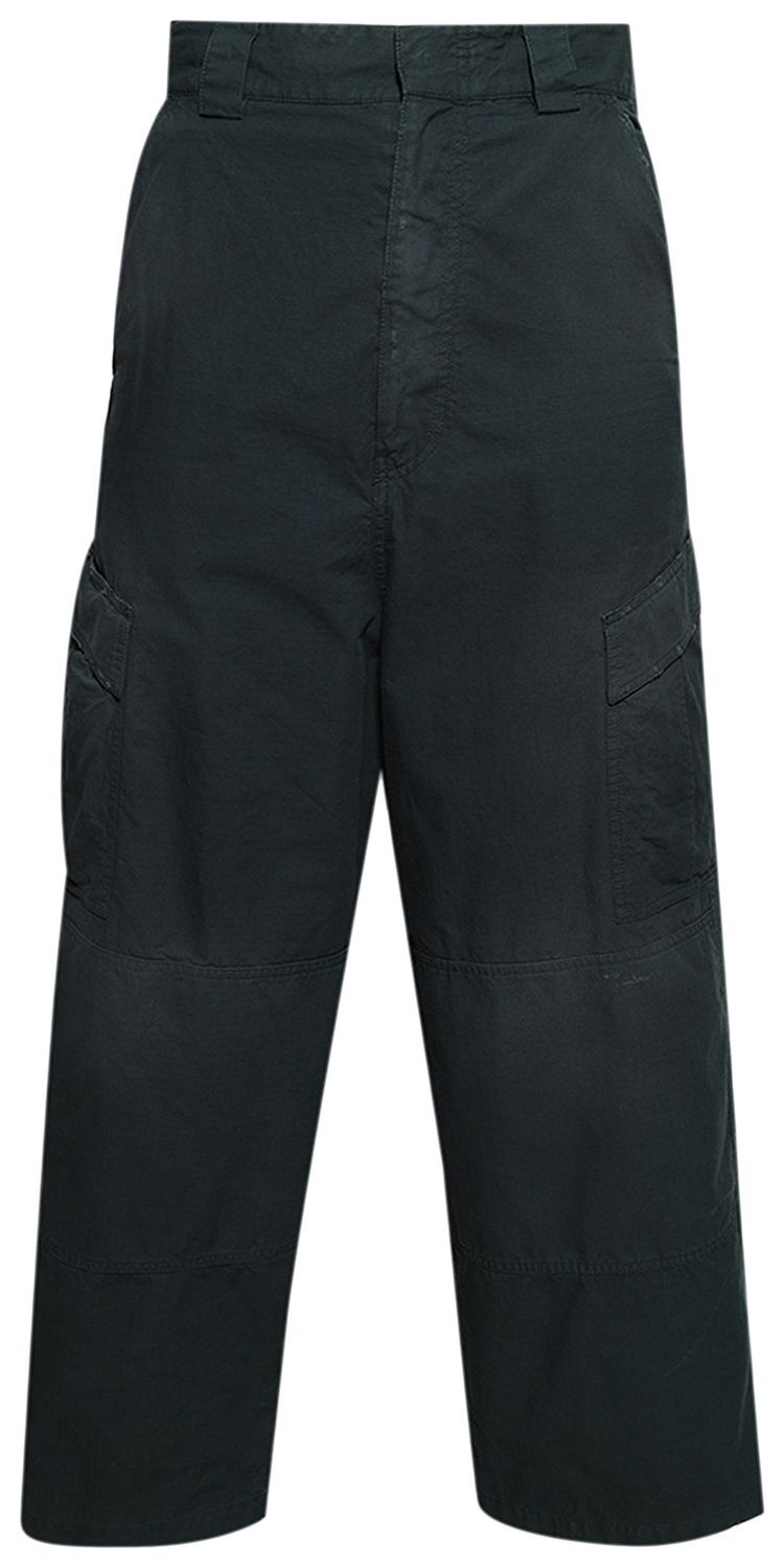 Balenciaga Large Cargo Pants Forest Green