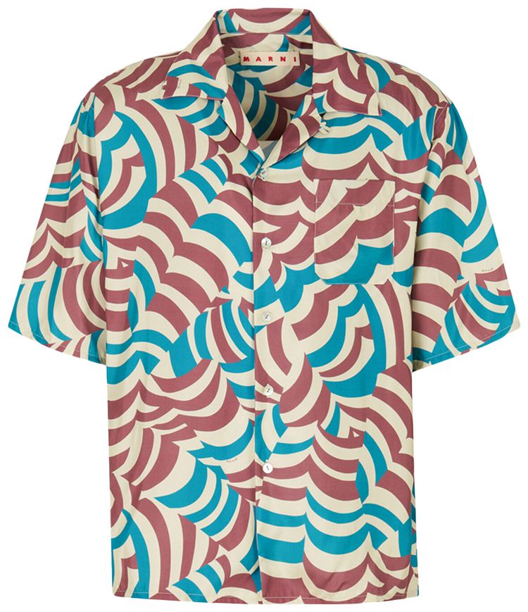 Marni Short Sleeve Shirt Tobacco