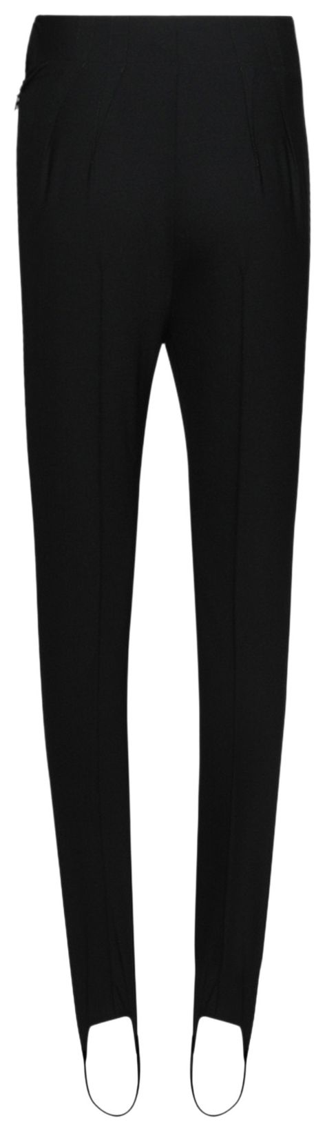 Mugler Footrest Leggings Black
