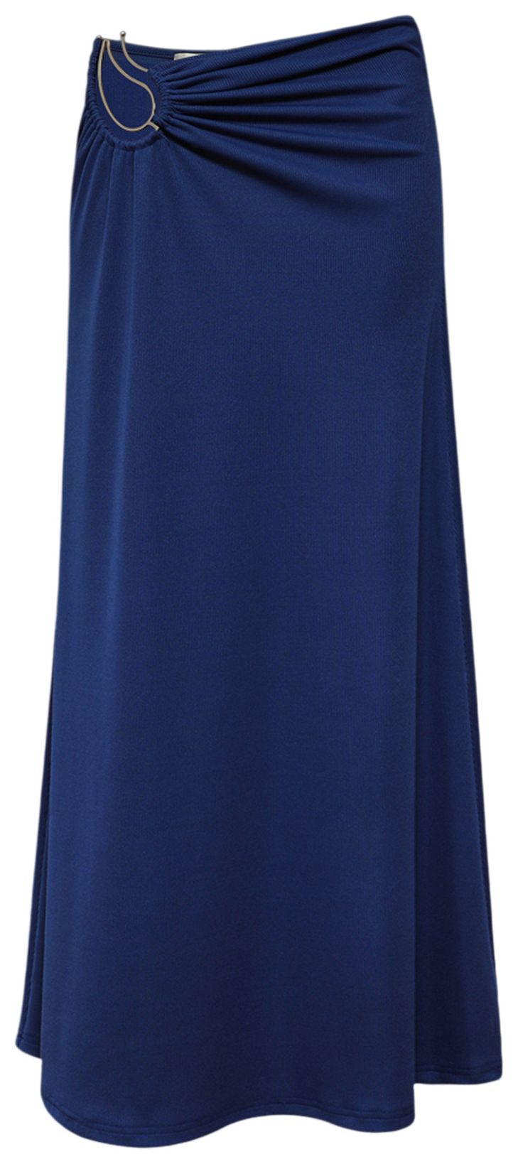 Christopher Esber Paisley Ruched Skirt Yves Blue