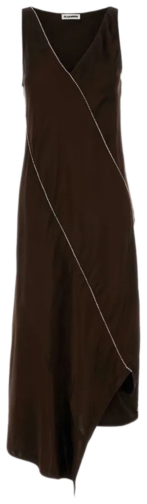 Jil Sander Dress W Chain Plum