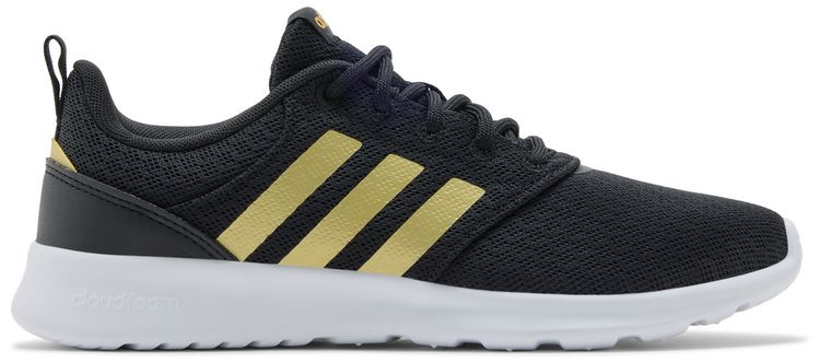 adidas Wmns QT Racer 20 Black Gold Metallic