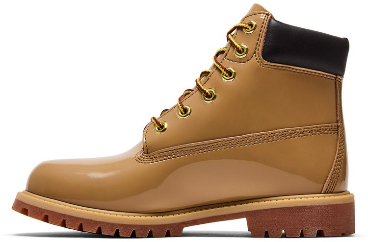 Timberland 6 Inch Premium Waterproof Boot Patent Big Kid Wheat