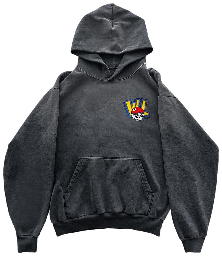 Warren Lotas Shadow Monster Hoodie Vintage Black