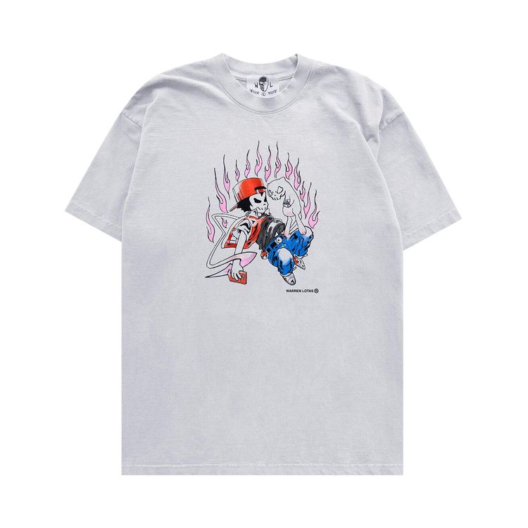 Warren Lotas Boy And Cat T Shirt White