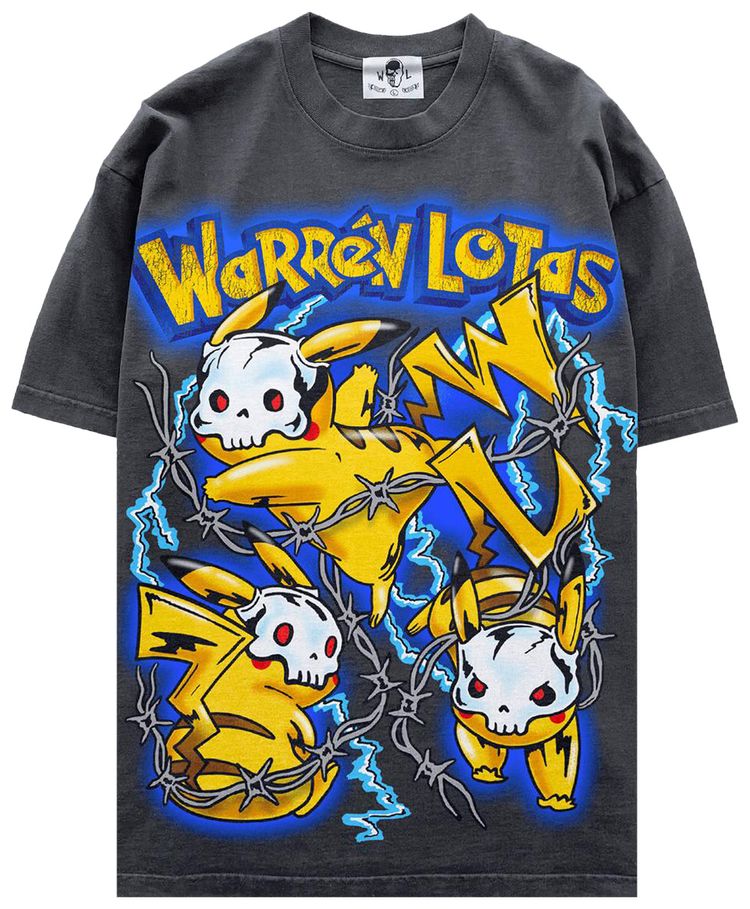 Warren Lotas Electric Mouse T Shirt Vintage Black