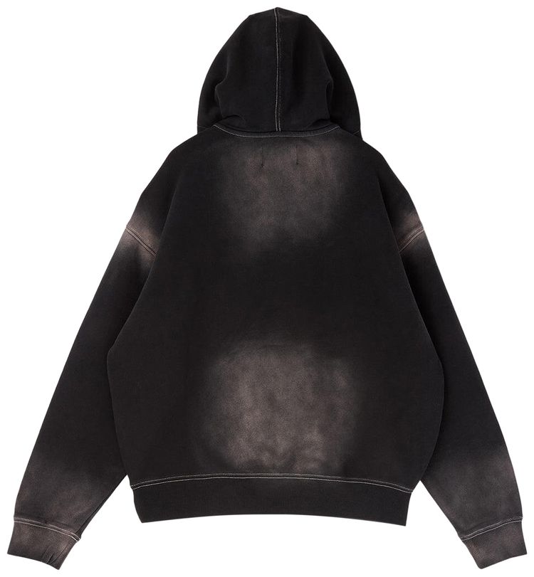 Awake NY Collegiate Arch Zip Hoodie Black