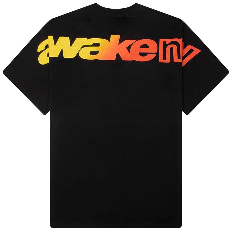 Awake NY Gradient Sport Tee Black