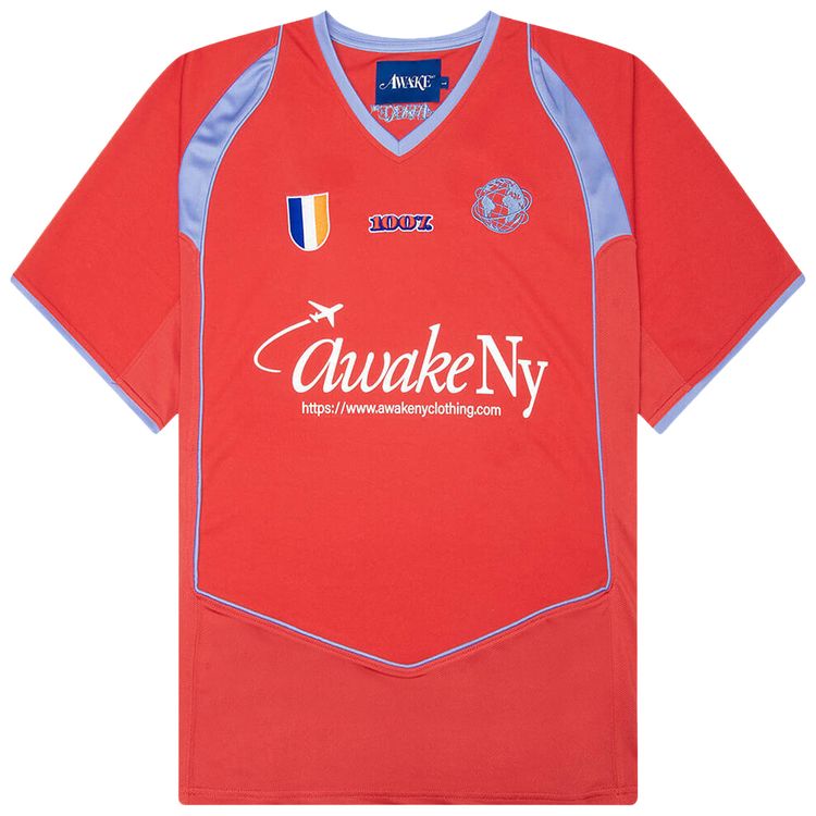 Awake NY Unisphere Warm Up Jersey Burgundy