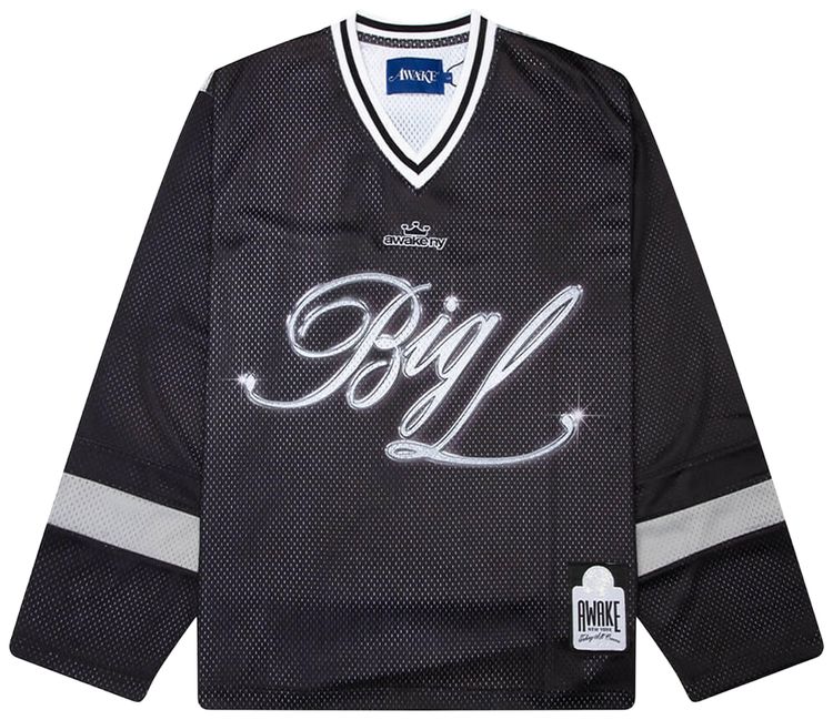 Awake NY The Big Picture Hockey Jersey Black