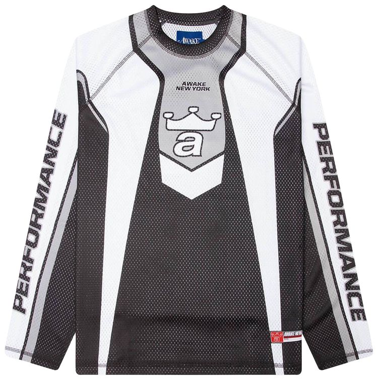 Awake NY Mesh Jersey Racer Black
