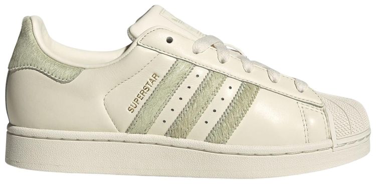 adidas Wmns Superstar II Off White Linen Green