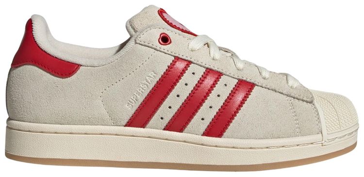 adidas Wmns Superstar II Cream White Better Scarlet Sandy Pink