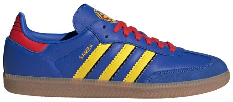 adidas Samba Licensed Hi Res Blue Yellow Vivid Red