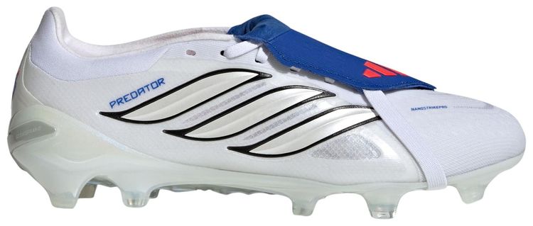 adidas Predator Pro Fold Over Tongue FG Cloud White Zero Metallic Royal Blue
