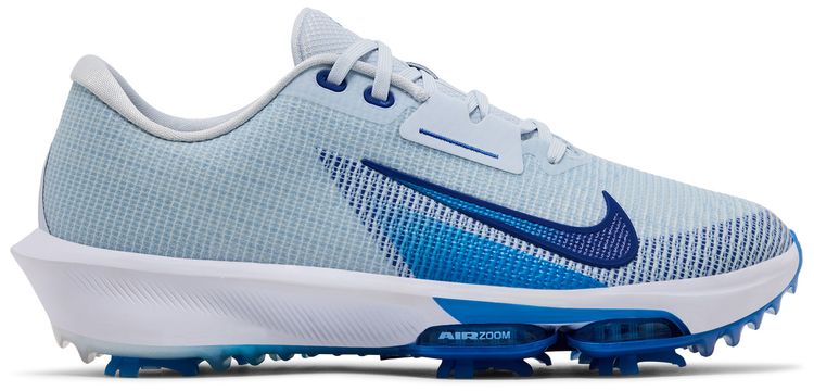 Nike Air Zoom Infinity Tour 2 Golf Football Grey Game Royal
