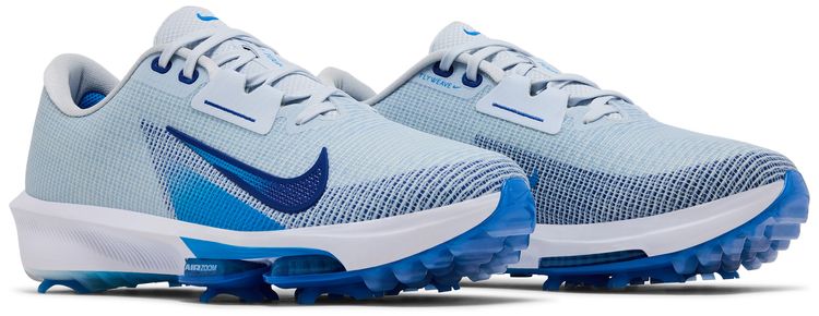 Nike Air Zoom Infinity Tour 2 Golf Football Grey Game Royal