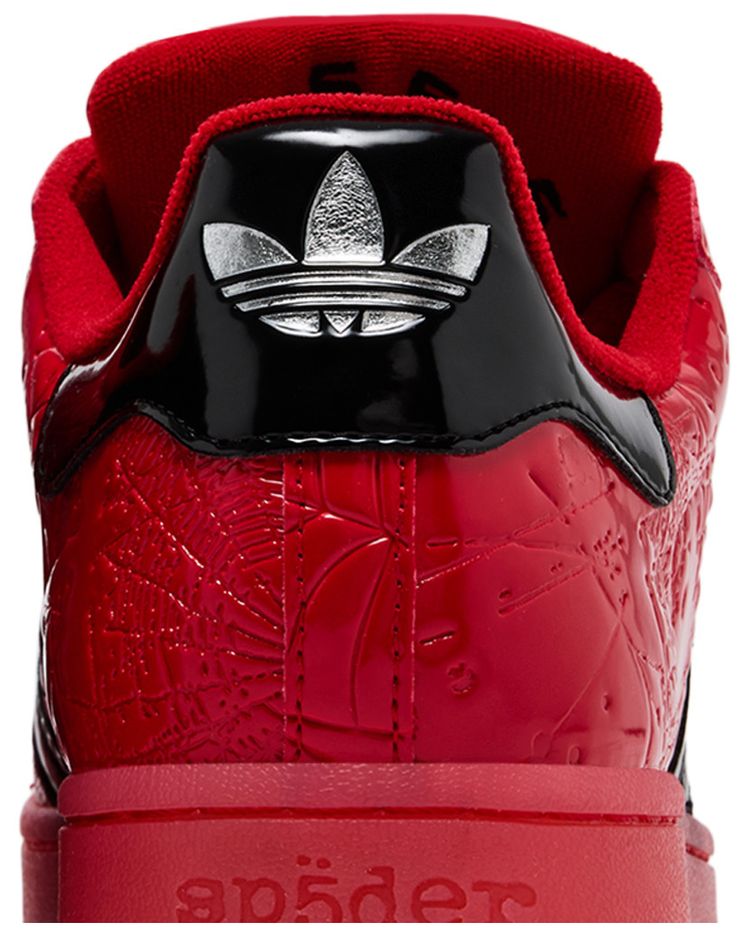 Sp5der x adidas Superstar Black Silver Metallic