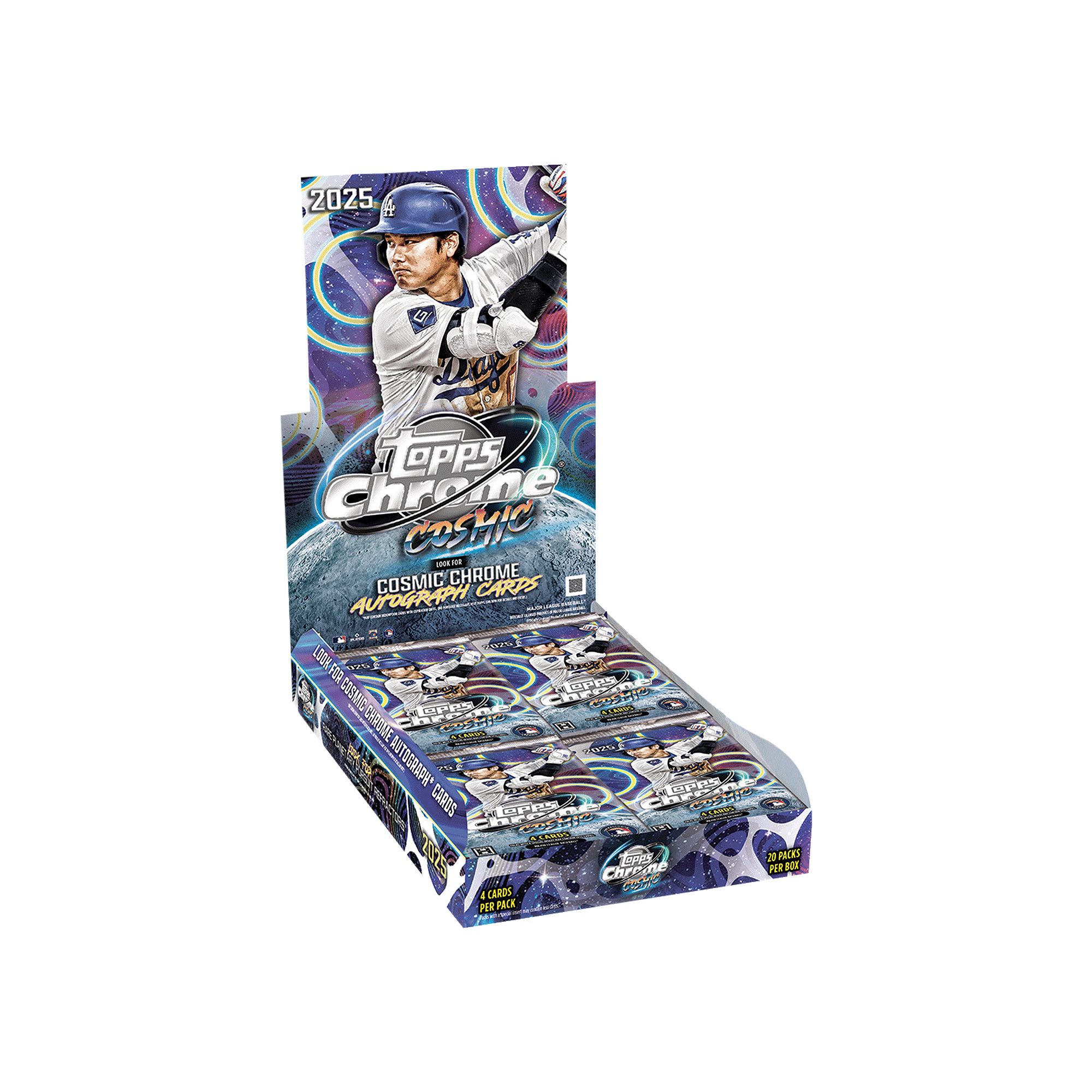 Buy 2025 Topps Chrome Cosmic Baseball Hobby Box - 08702