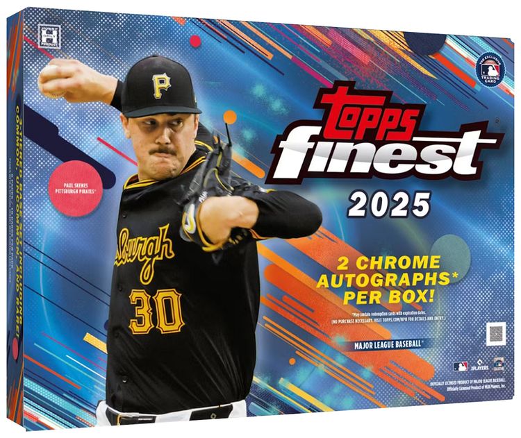 2025 Topps Finest Baseball Hobby Box