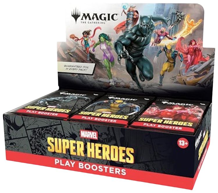 Magic The Gathering Marvel Super Heroes Play Booster