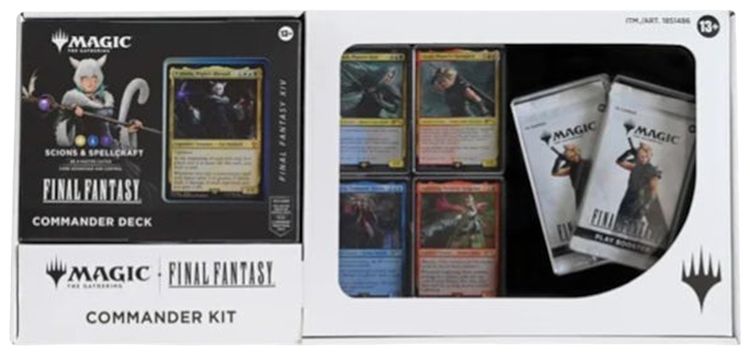 Magic The Gathering Final Fantasy Scions  Spellcraft Commander Kit Costco Exclusive