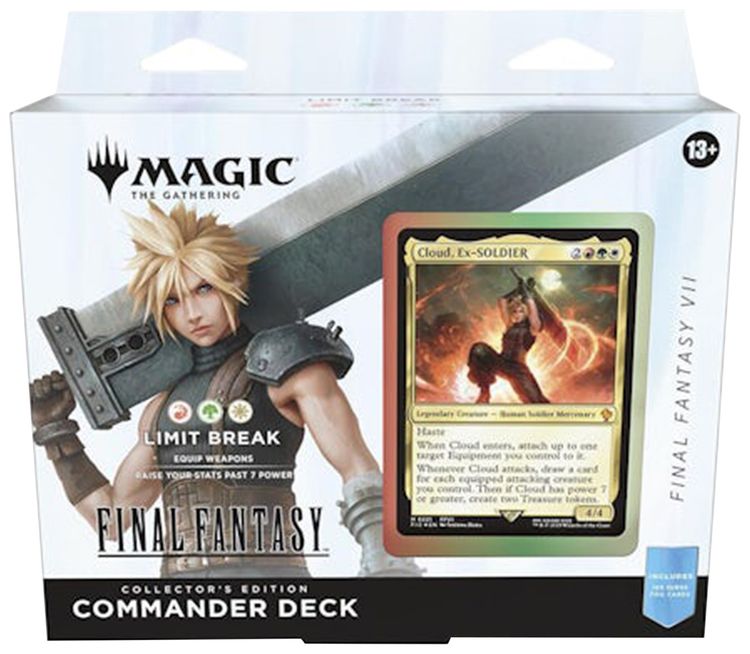 Magic The Gathering Universes Beyond Final Fantasy Collectors Commander Deck