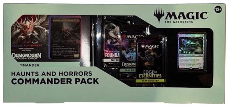 Magic The Gathering Haunts And Horrors Commander Pack Sams Club Exclusive
