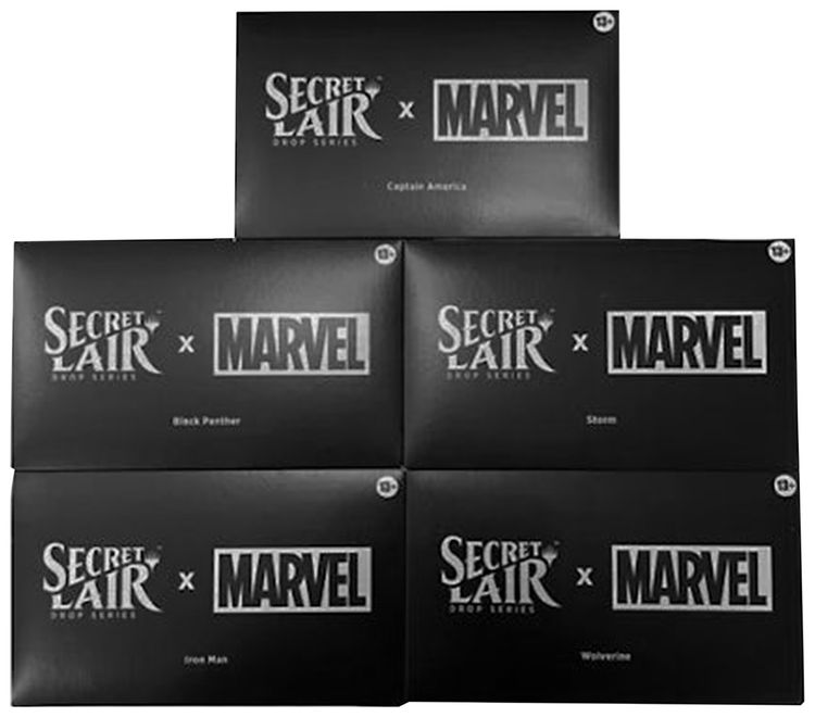 Magic The Gathering Secret Lair Series Marvel Superdrop Mighty Non Foil Bundle