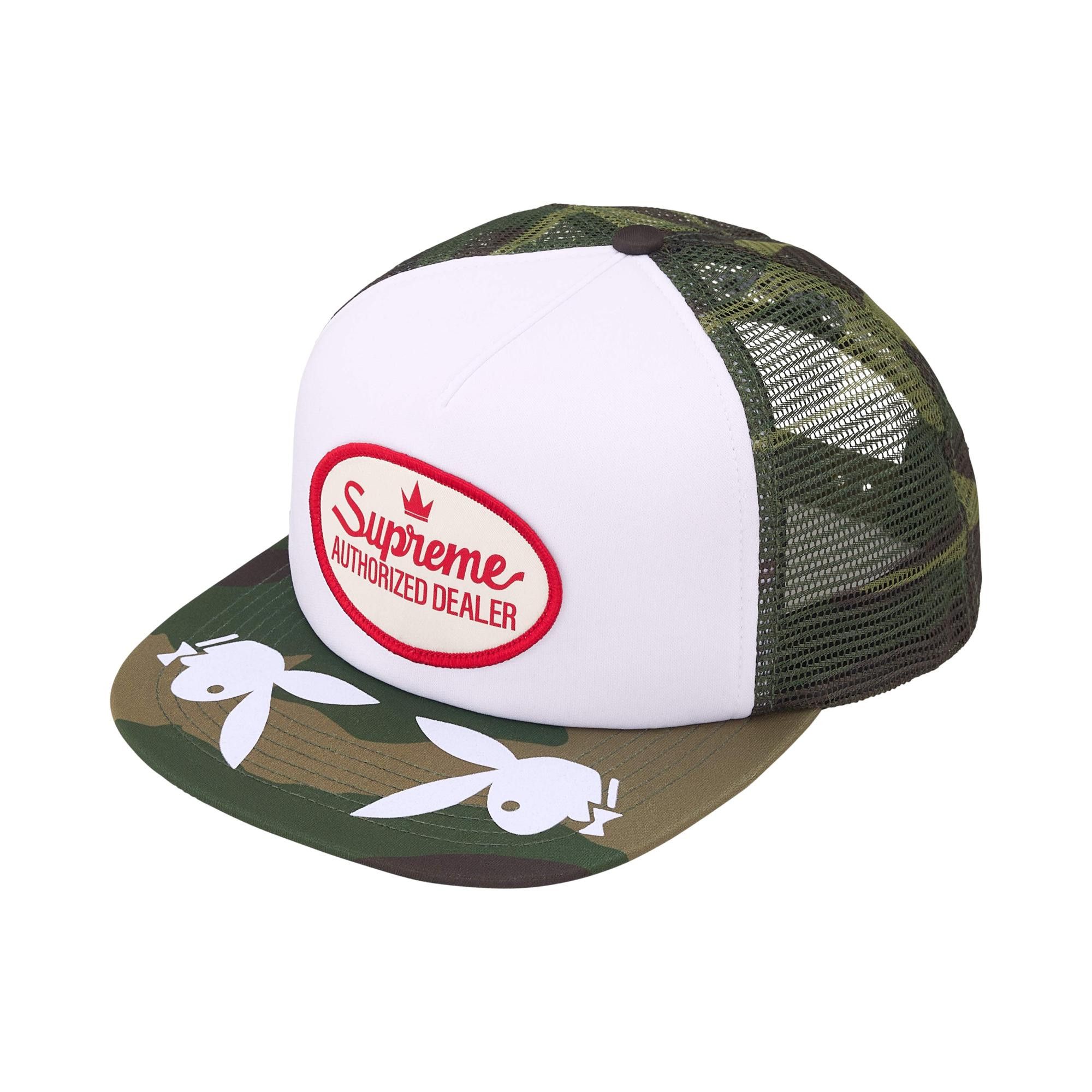 Buy Supreme x Playboy Mesh Back 5-Panel 'Woodland Camo' - SS26H95