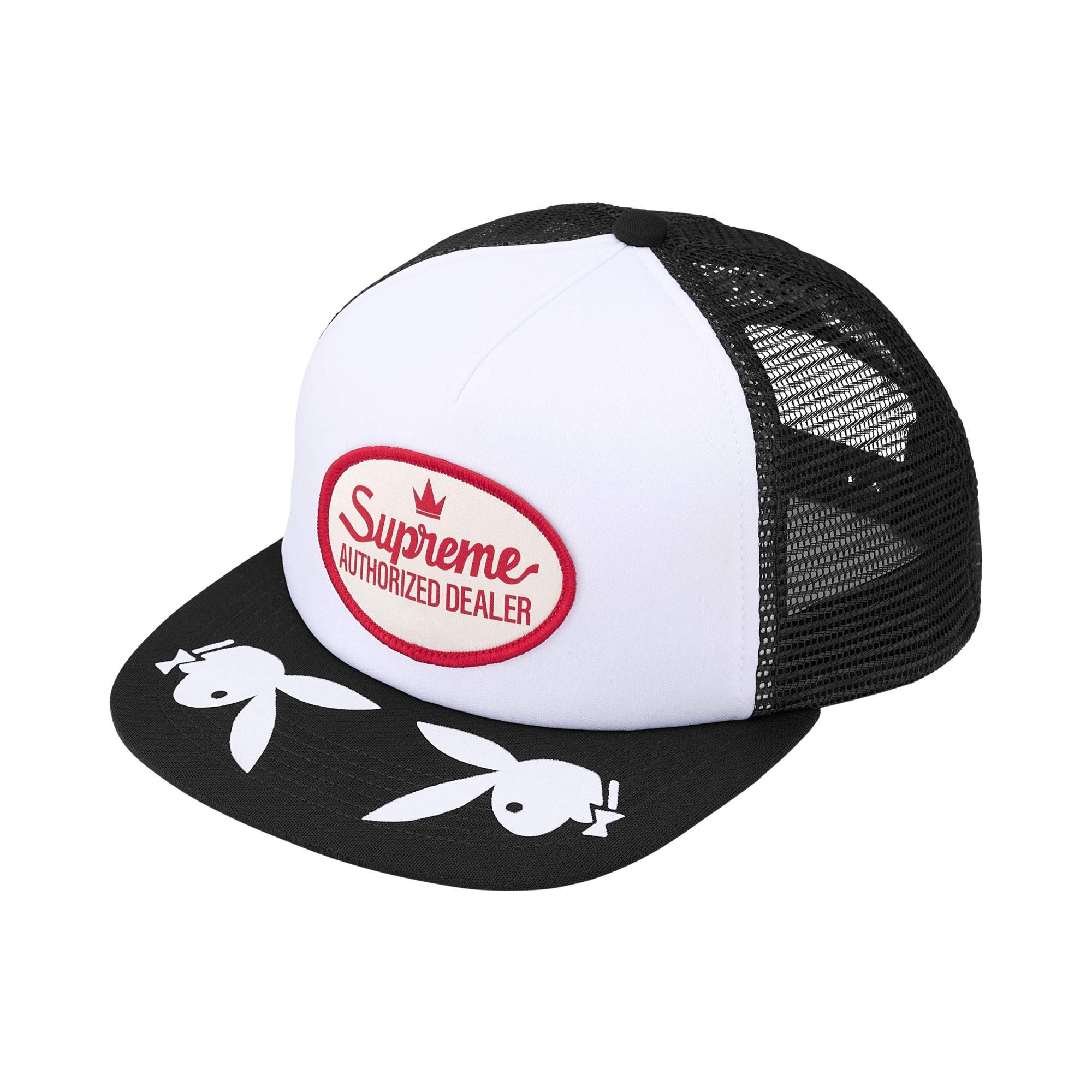 Buy Supreme x Playboy Mesh Back 5-Panel 'Black' - SS26H95 BLACK | GOAT