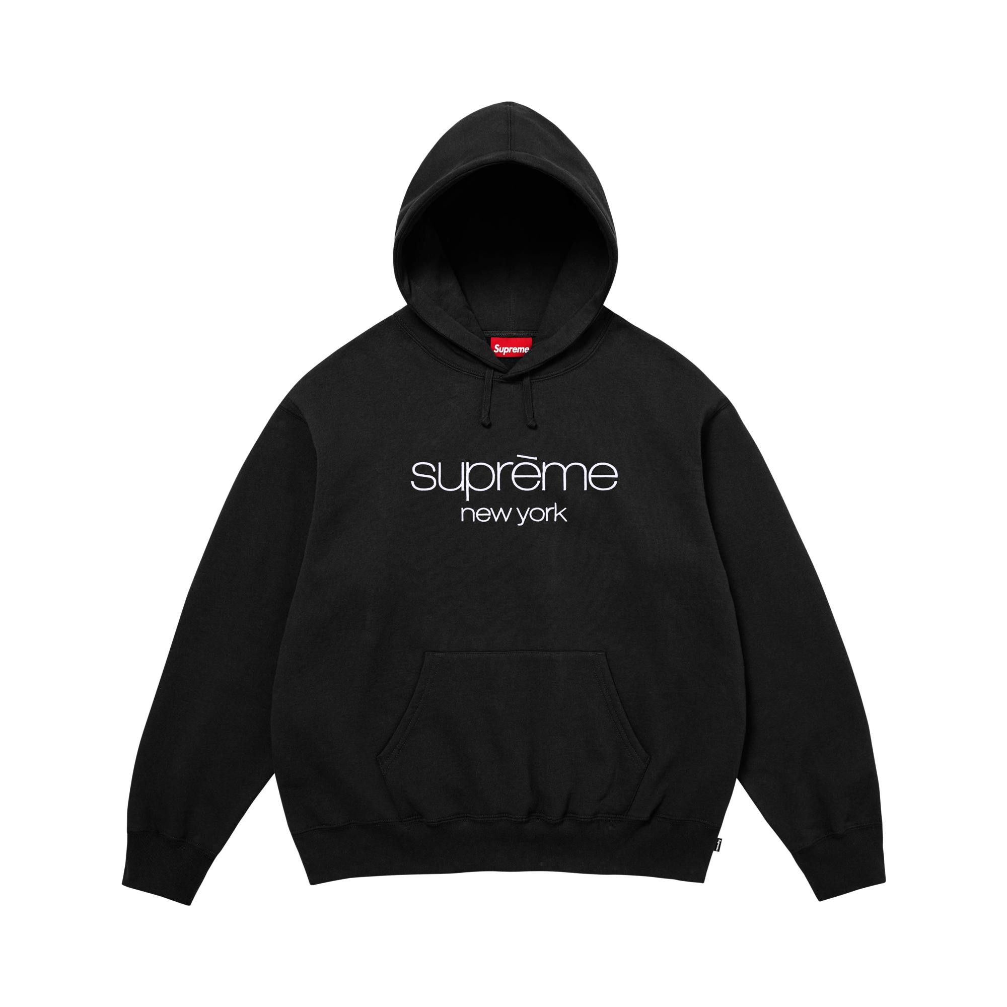 新品未使用 Supreme Classic Logo Hooded パーカー Buy Supreme Classic Logo Hooded Sweatshirt 'Black' - SS26SW11