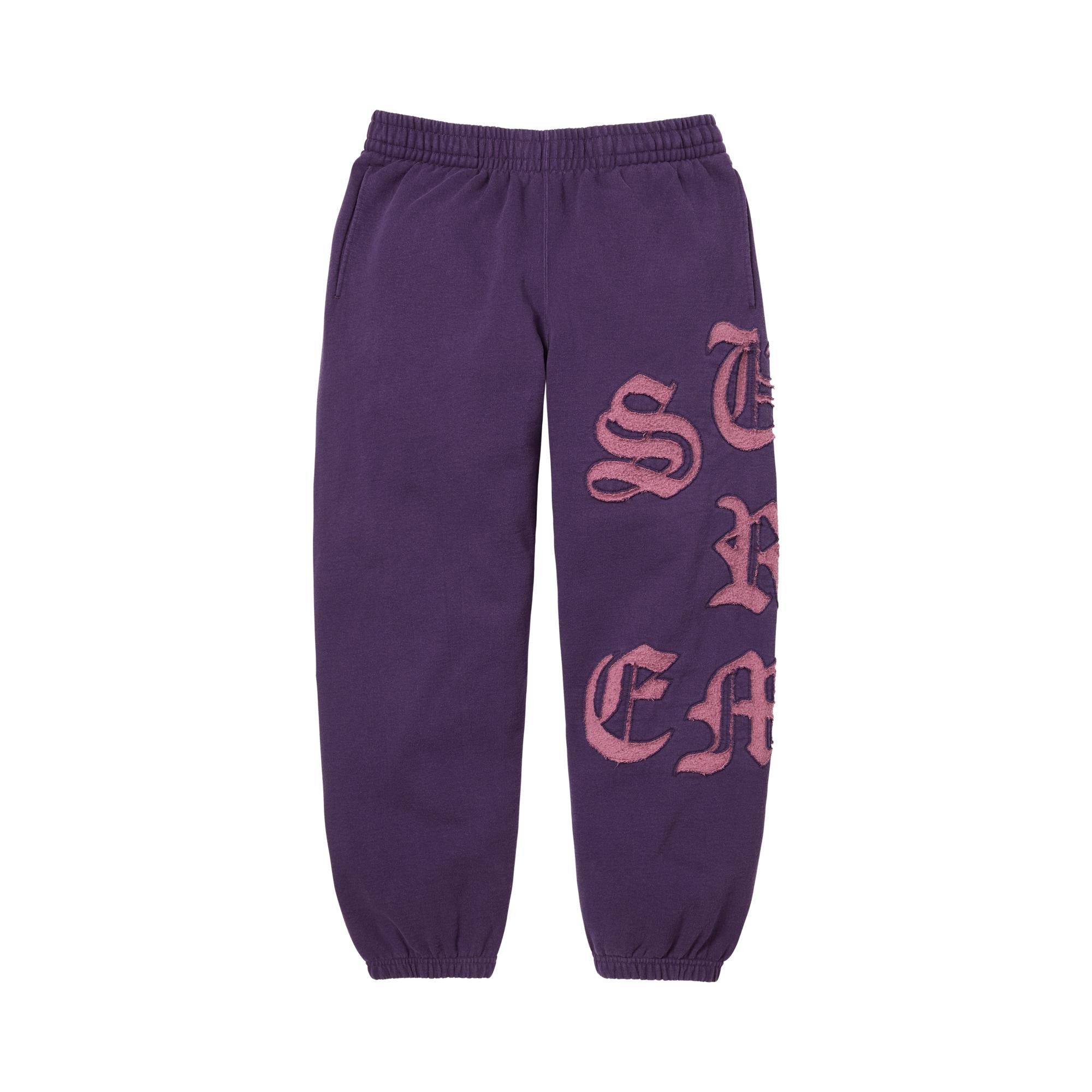 Buy Supreme Cut Out Sweatpant 'Dark Purple' - SS26P18 DARK PURPLE