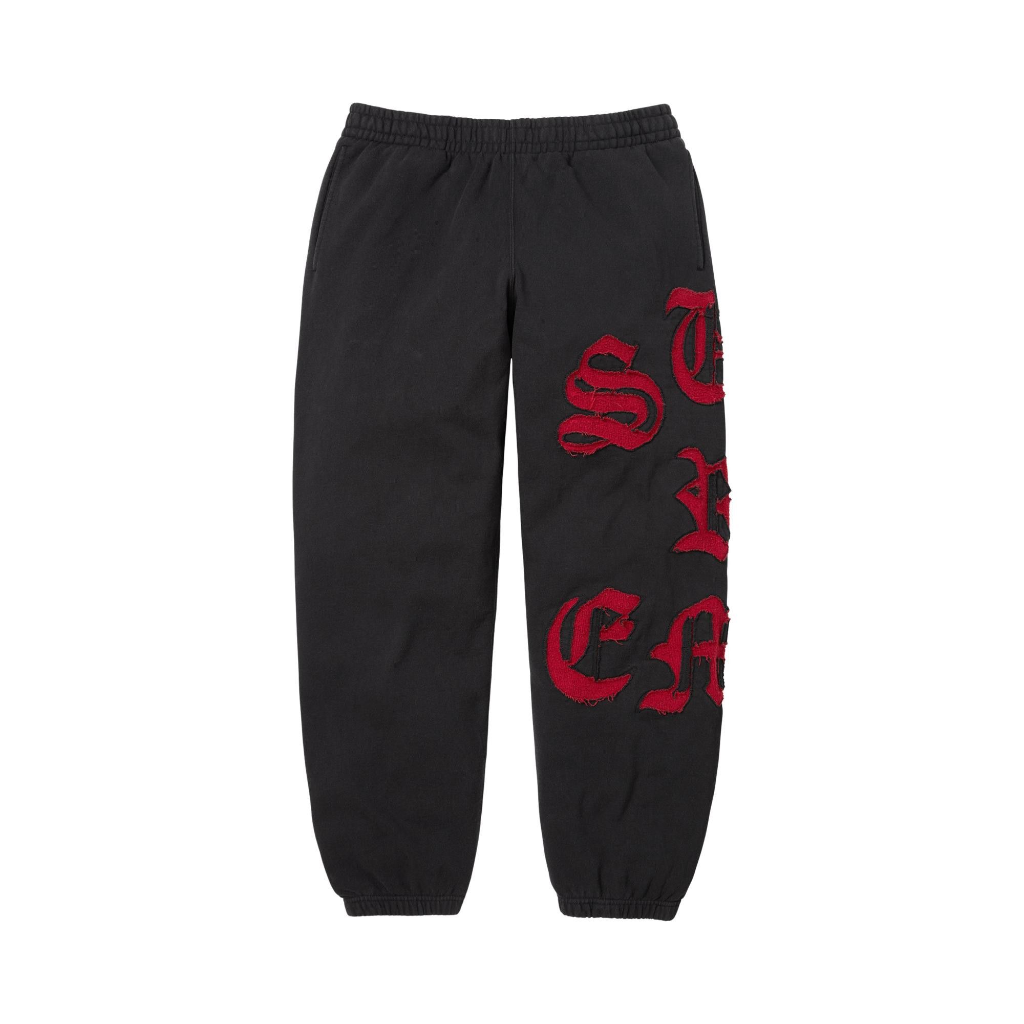 Buy Supreme Cut Out Sweatpant 'Black' - SS26P18 BLACK | GOAT