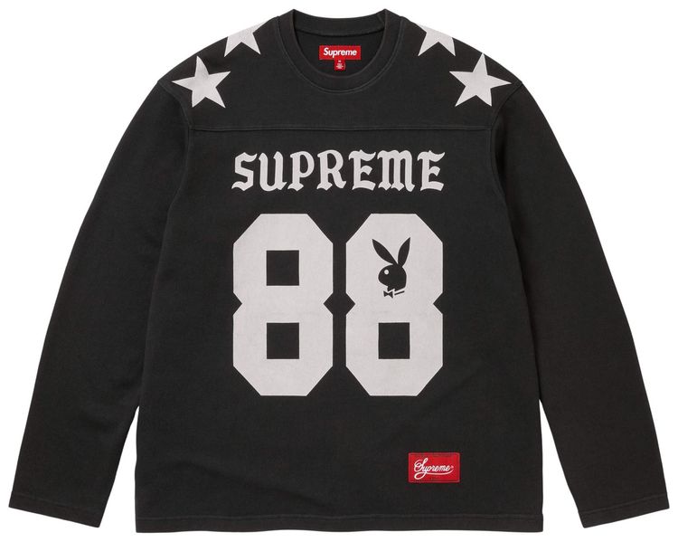 Supreme x Playboy Long Sleeve Top Black