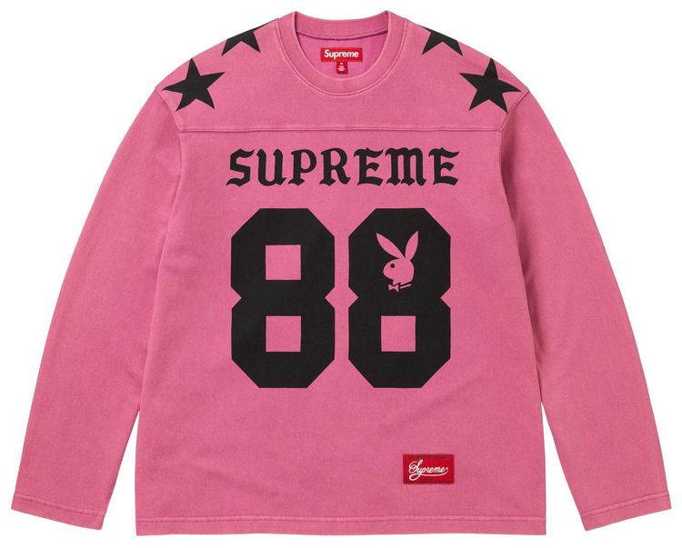 Supreme x Playboy Long Sleeve Top Pink