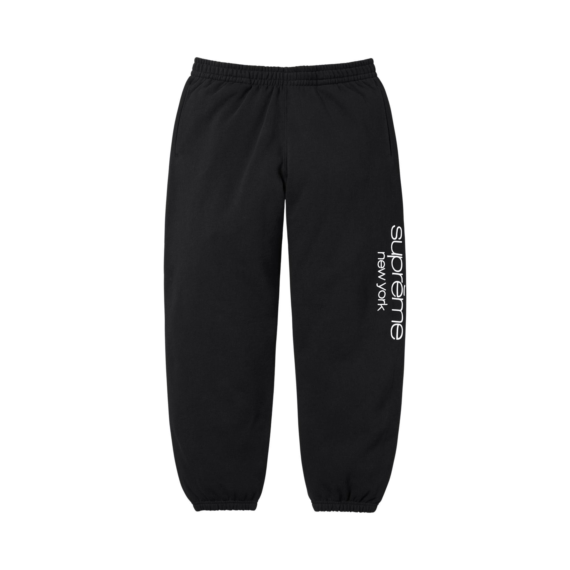Buy Supreme Classic Logo Sweatpant 'Black' - SS26P31 BLACK | GOAT