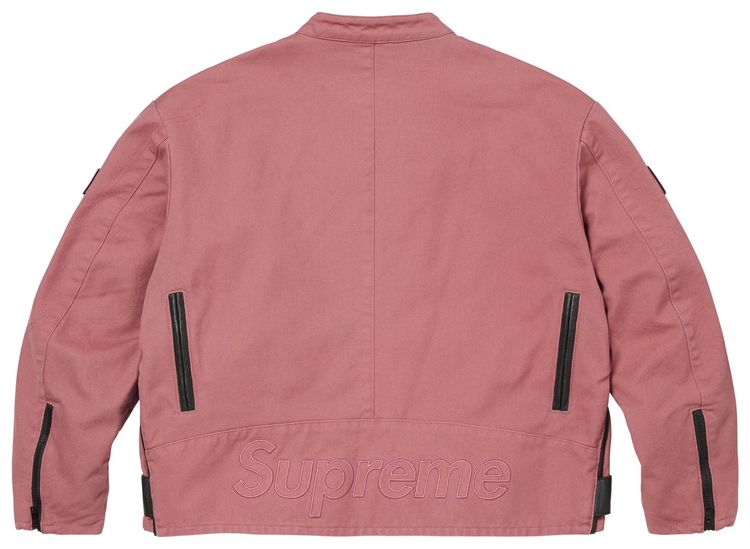 Supreme x Vanson Leathers Cordura Jacket Pink