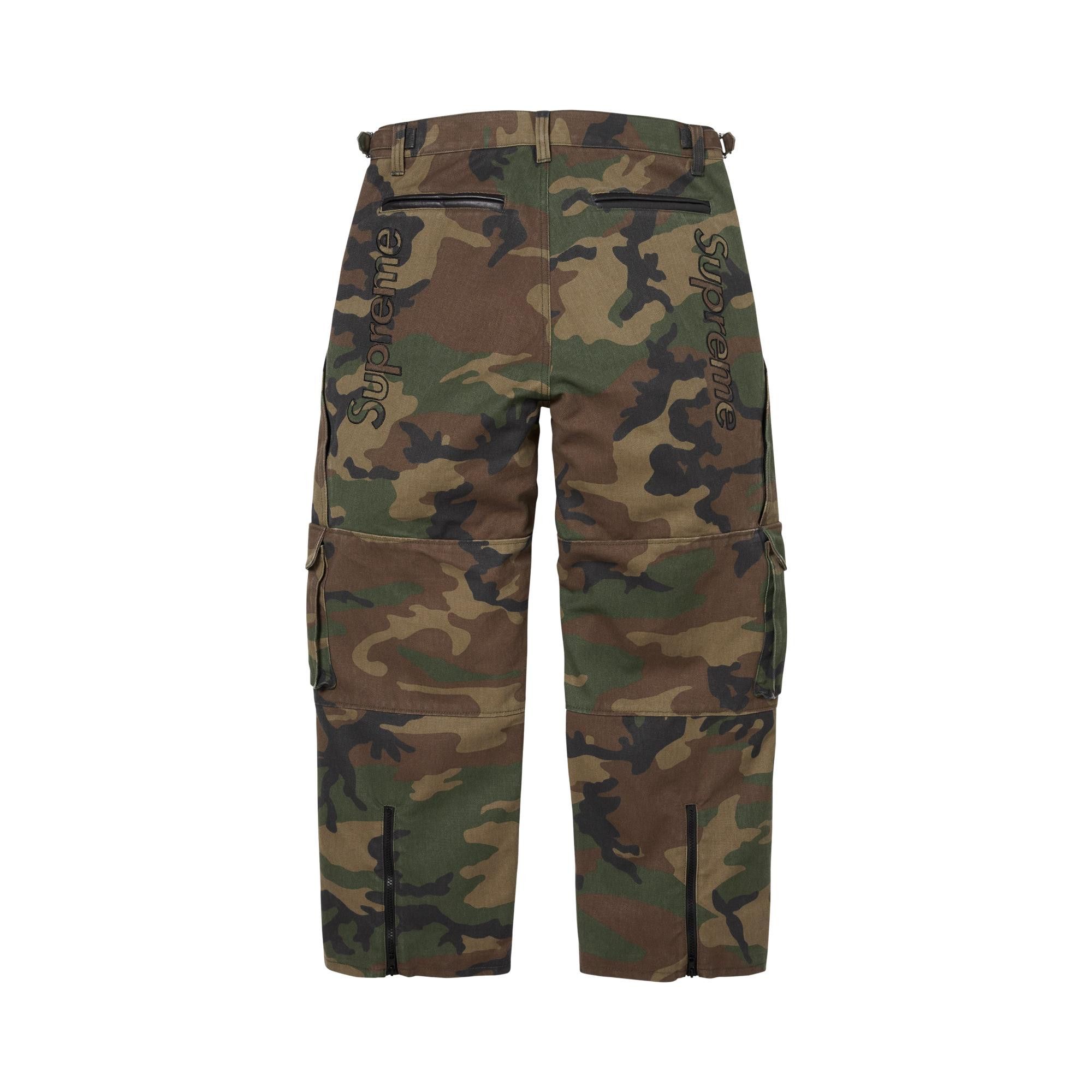 Buy Supreme x Vanson Leathers Cordura Pant 'Woodland Camo