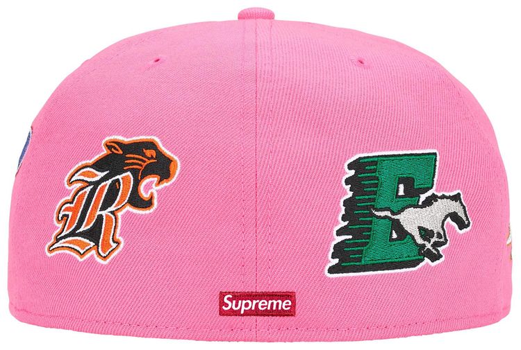 Supreme Mascots S Logo New Era Pink