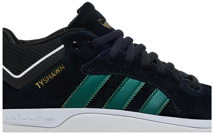 adidas Tyshawn Black Collegiate Green
