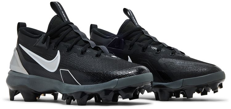 Nike Force Trout 9 Elite MCS Black Metallic Silver