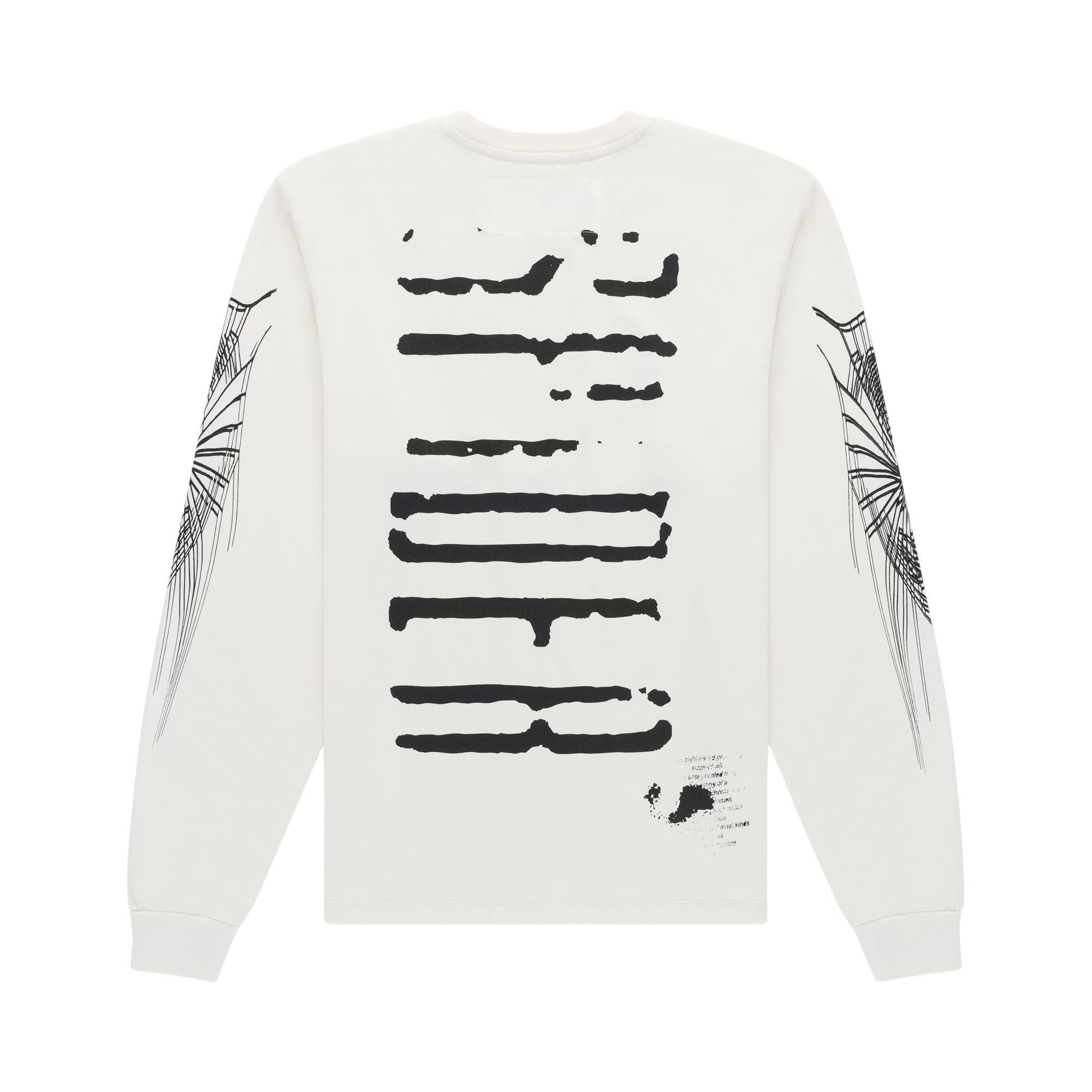 Buy Sp5der White Wait Long-Sleeve Tee 'White' - TE032SS26WHT | GOAT