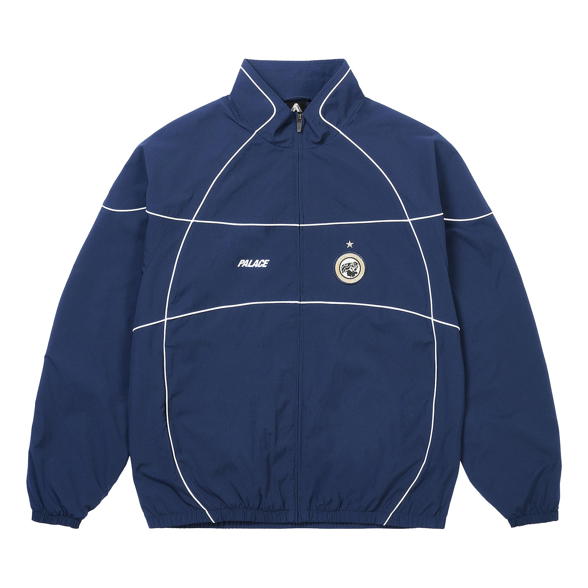 Buy Palace Pro Team Piped Shell Jacket 'Navy' - P30JK018 | GOAT SA