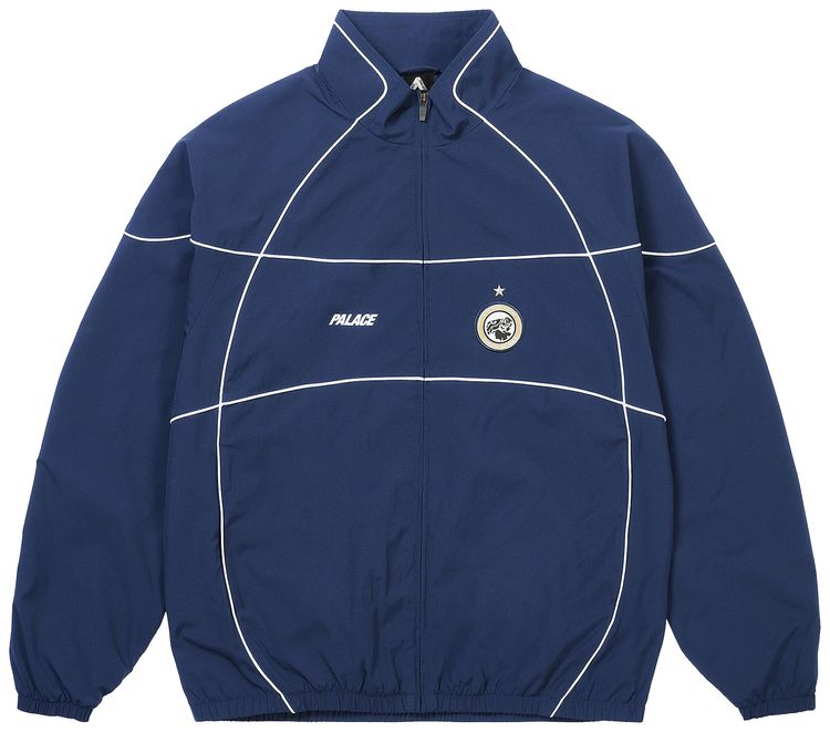Palace Pro Team Piped Shell Jacket Navy