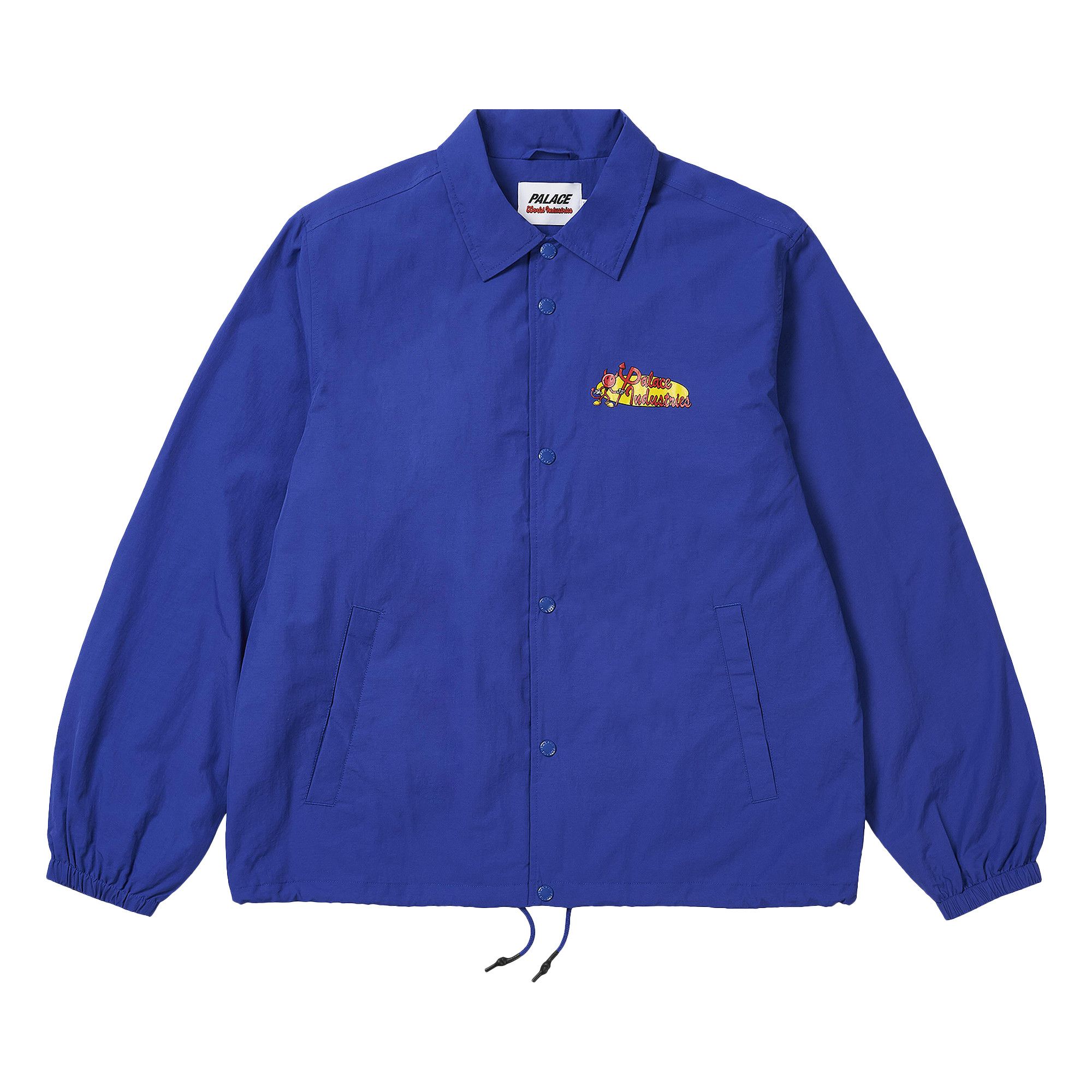 Buy Palace World Industries Coach Jacket 'Blue' - P30JK199 | GOAT